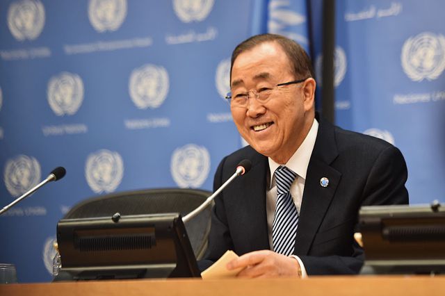 United Nations Secretary-General Ban Ki-moon at his end-of-term press conference earlier this month